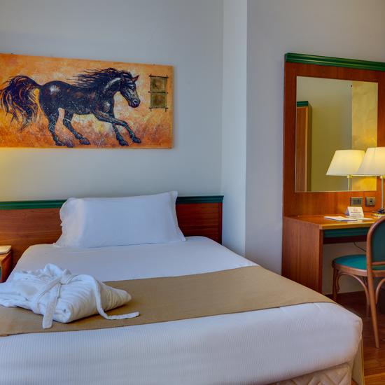 Habitación individual superior Hotel Raffaello Milán Habitación individual superior Hotel Raffaello Milán