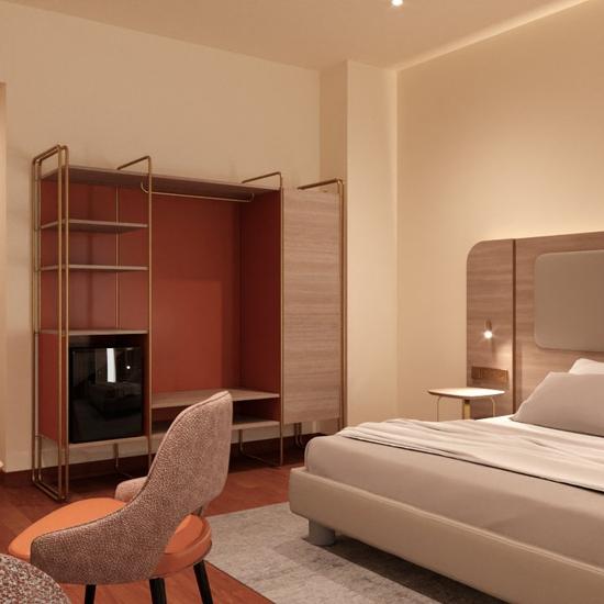 Habitación doble superior Hotel Raffaello Milán Habitación doble superior Hotel Raffaello Milán